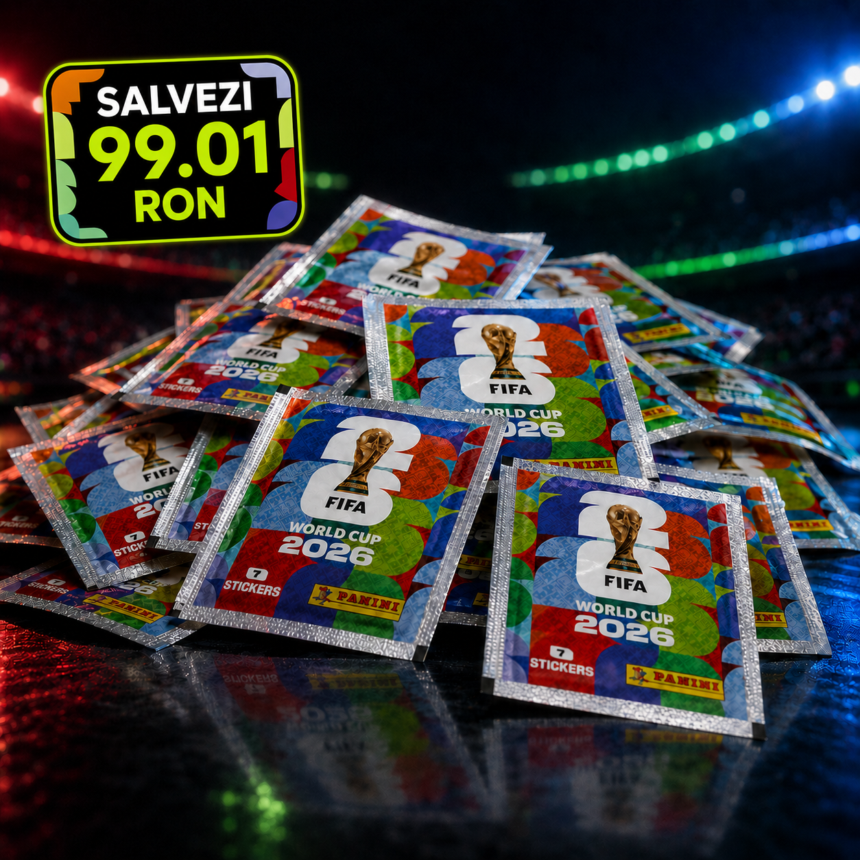 Set 100 Pachete World Cup 2026